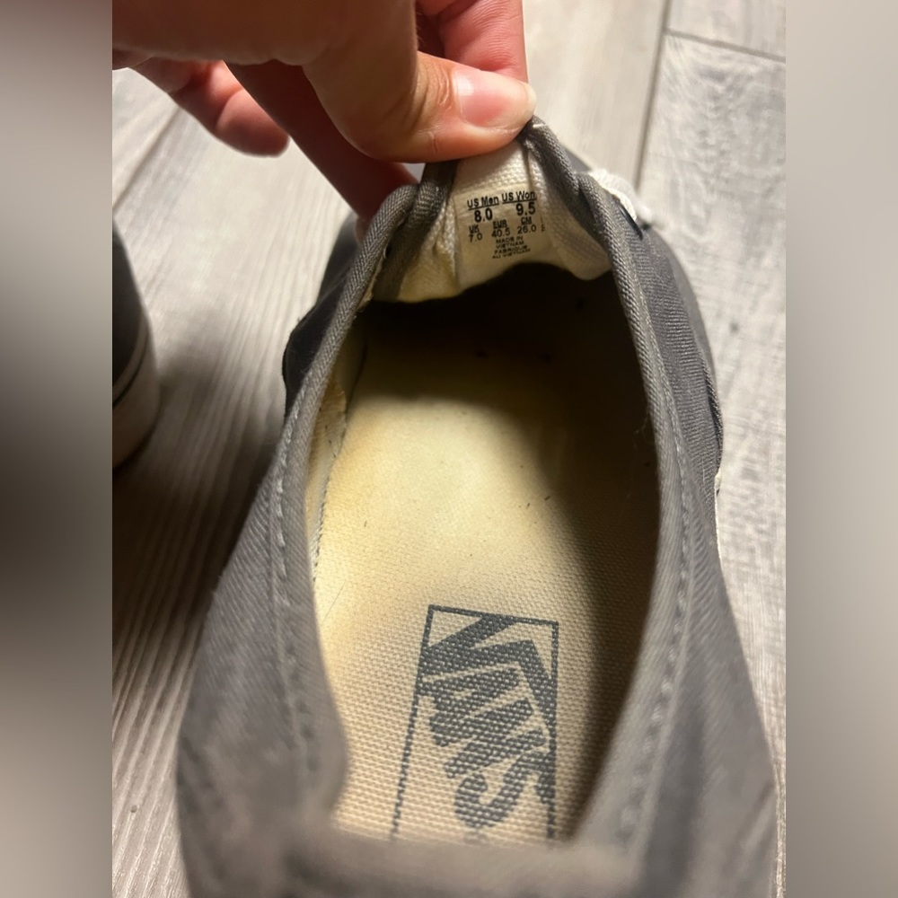Gray Vans - image 3